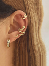 Charger l'image dans la galerie, Boucles d'oreilles Clip au Design Serpent