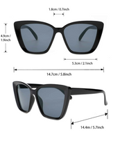 Charger l'image dans la galerie, Lunettes de Soleil Cat-Eye et Lunettes de Cowboy