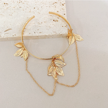 Charger l'image dans la galerie, Brassard Feuille et Bracelet à Franges