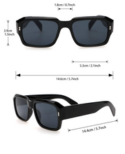 Charger l'image dans la galerie, Lunettes de mode à monture carrée pour femmes