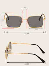 Charger l'image dans la galerie, Lunettes de soleil polarisées style aviateur en cadre en alliage de zinc