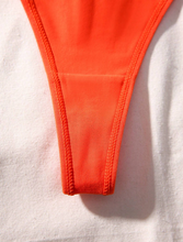 Charger l'image dans la galerie, Tanga Unicolore Basique